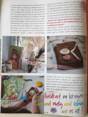Danke an die Publikation im Tante Trine