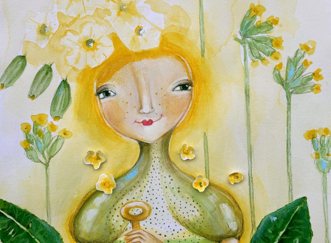 Mäppchen „Schlüsselblume“